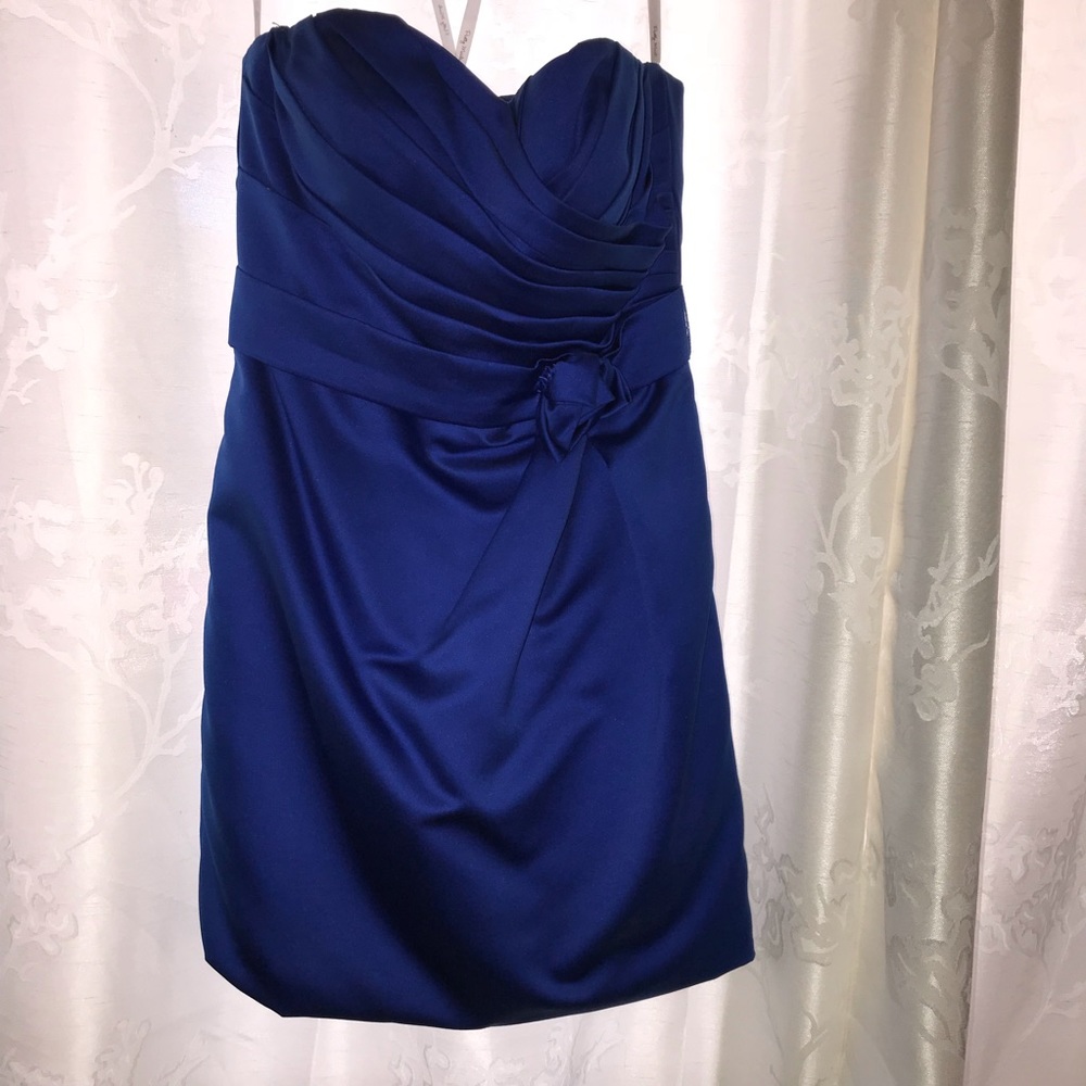 Royal blue dress
